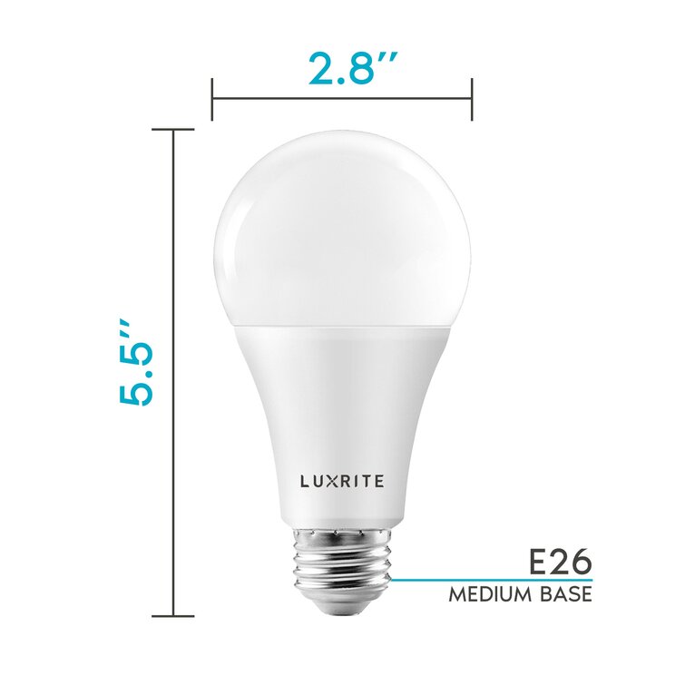 Luxrite 150 Watt Equivalent A21 E26 Medium Standard Dimmable LED